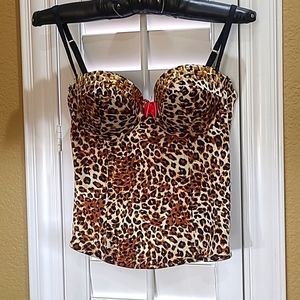 True Desire Leopard Corset
